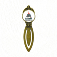 thumbnail image 1 of Hong Kong Tai Po Waterfront Park Bookmark Retro Office Label Page Marker, 1 of 4