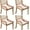 Baseball Pattern-1, variant on Boho Abstract Art Seat Covers for Dining Room Chairs Set Of 4,Stretch Printed Washable Chair Seat Cover with Elastic Ties and Button,Removable Waterproof Couch Cushion Covers