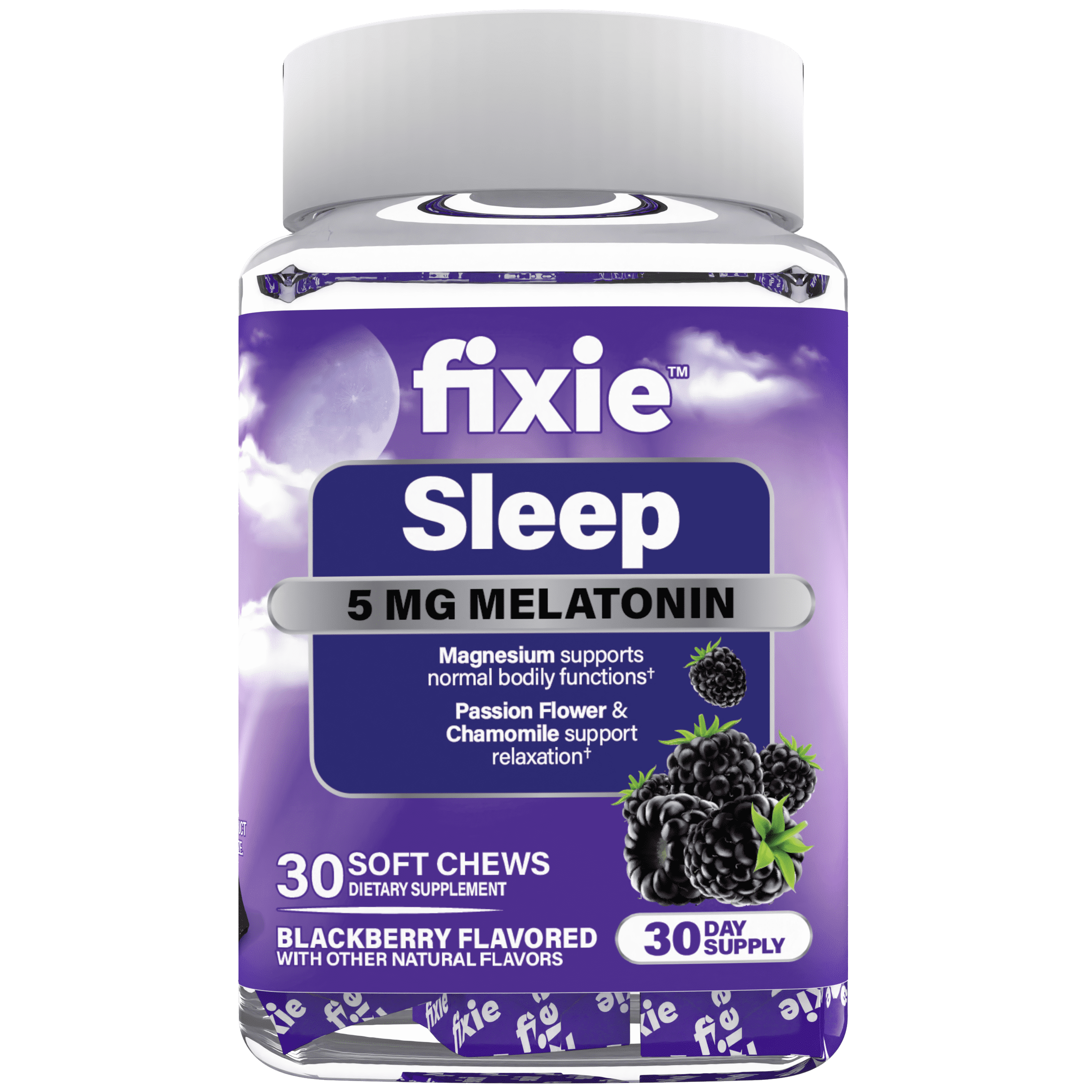 fixie Soft Chews Sleep 5mg Melatonin, 30 chews