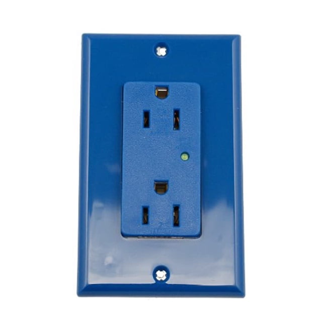 Receptáculo Leviton 15A 125V Decora Plus con protección contra sobretensiones