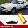 thumbnail image 5 of GTINTHEBOX For 1981-1988 Chevy Monte Carlo SS Smoke Full LED Front & Rear Side Marker Light, 5 of 12