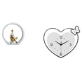 thumbnail image 1 of Estatua de niña,Estatuas de mujeres y niñas,figuritas decorativas elegantes,Escultura de arte abstracto,regalo creativo y moderno para el hogar.,Reloj de pared,Reloj de pared acrílico para, 1 of 8