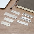 thumbnail image 4 of Uxcell 6 Pcs Replacement Blades for Packing Tape Dispensers, 2.1 x 0.8inch 9050 Tape Dispenser Blade Carbon Steel for Home Office Warehouse Wrapping Packaging Mailing Shipping, Silver, 4 of 6