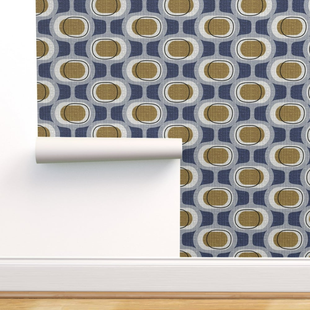 Peel-and-Stick Removable Wallpaper Ottomanbrimdesigns Mid Century