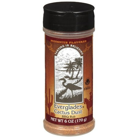 Everglades BBQ Rub Cactus Dust Seasoning, 6 oz (Best Bbq Dry Rub Recipe)