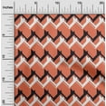 thumbnail image 1 of oneOone Cotton Cambric Fabric Chevron Geometric Print Fabric BTY 56 Inch Wide, 1 of 1