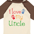thumbnail image 4 of Inktastic I Love My Uncle Childs Boys or Girls Long Sleeve Baby Bodysuit, 4 of 5