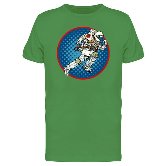 Astronaut Runs Forward Tee Men's -Image by Shutterstock