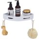 thumbnail image 1 of Estante de esquina adhesivo para ducha de baño Rawiri Gricol, sin perforaciones, organizador de pared para cocina y baño, 1 of 6