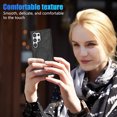 thumbnail image 4 of ELEHOLD Case for Samsung Galaxy S24 Ultra, Shockproof Slim Magnetic Leather Case, Compatible with MagSafe Accessories,Black, 4 of 5