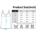 thumbnail image 2 of BeautyIn Women's Basic Ribbed Tank Top Adjustable Wide Shoulder Straps, 2 of 6