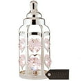 thumbnail image 2 of Silver Plated Baby Bottle Ornament with Light Blue Crystals, 2 of 2