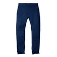thumbnail image 2 of Pantalones ajustados para hombre, corte entallado, elásticos, casuales, color azul, 2 of 5