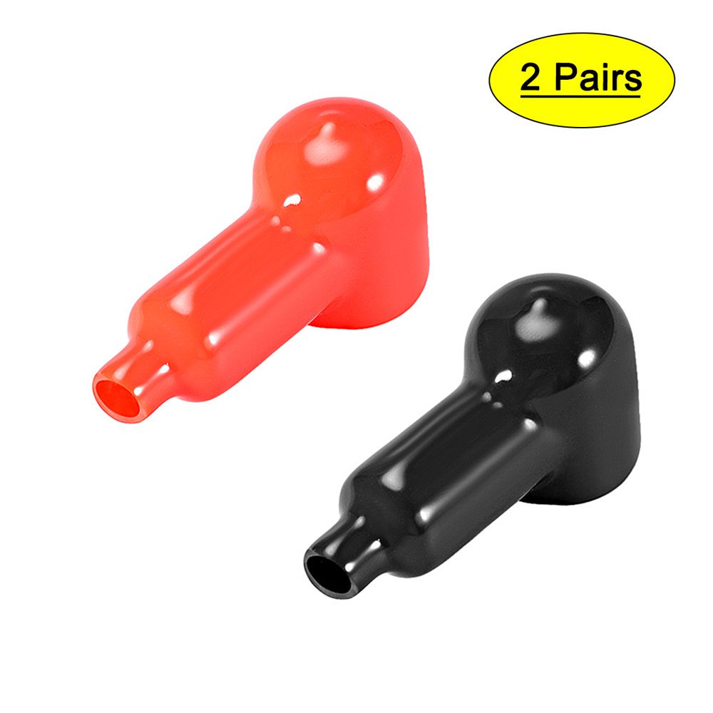 Battery Terminal Insulating Rubber Protector Cover for 20mm Terminal