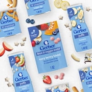 Gerber Snacks for Baby Lil Crunchies Veggie Dip Puffs, 1.48 oz Canister