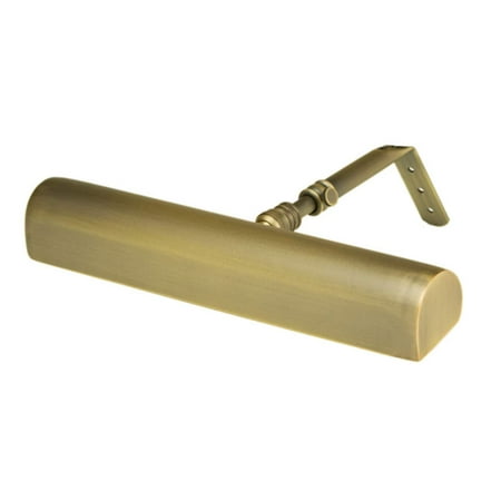 Antique Brass Al Series - Cocoweb Classic Series LED Picture Light, Antique Brass, 14