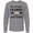 AC-Heather Grey, variant on I'm Not Only a Grammy I'm a Great Grammy with Flowers Long Sleeve T-Shirt