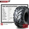 thumbnail image 3 of 2 WANDA ATV/UTV Tires 22x10-9 22x10x9 /6PR P341 Honda Recon 250, 3 of 7