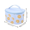 thumbnail image 2 of Niceauty 1 Pc Cosmetics Pouch PU Sky Blue Storage Pouch For Women, 2 of 8