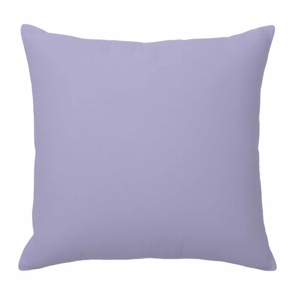 Pillow Covers 16x16 Inch, Pure Lavender Linen Pillowcase with Invisible Zipper, Simple Solid Color Decorative Throw Pillow Covers Cushion Case for Couch Sofa Bed Living Room
