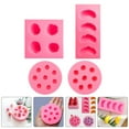 thumbnail image 2 of Yongwei fruit silicone mold 4pcs Silicone Fruit Molds Flexible Fruit Theme Mold Fondant Cake Decor Molds, 2 of 10