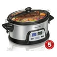 thumbnail image 1 of Hamilton Beach 6-Quart Programmable FlexCook™ Slow Cooker with Locking Lid, 1 of 7
