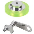 thumbnail image 1 of For 200mm aluminum polyurethane industrial encoder wheel measuring wheel with type 20mm aluminum enc, 1 of 5