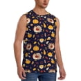 thumbnail image 2 of Balery Turkey And Autumn Camisetas sin mangas para hombre, absorbe la humedad y protege contra el mal olor.-3X-Large, 2 of 7