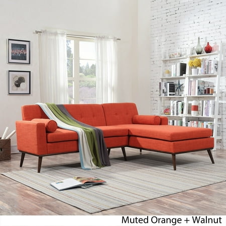 Christopher Knight Home Stormi Mid Century Modern 2 Piece Mut Sectional Sofa And Lounge Set By