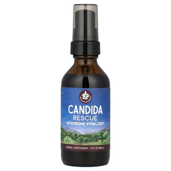 WishGarden Herbs Candida Rescue, Microbiome Stabilizer, 2 fl oz (59 ml)
