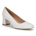 thumbnail image 2 of Walking Cradles Wc Meredith Women Pump Slip-on In White Cashmere Leather, 2 of 7