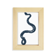 thumbnail image 1 of El Negro Animal Serpiente sketch pattern Escritorio de madera Arte Pintura 5x7 pies Marco de foto, 1 of 4