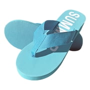 LAVRA Womens Platform Wedge Flip Flop Thick Strap Summer Beach Thong Sandals
