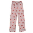 thumbnail image 5 of Guluxicc Two Piece Sets for Women Long Sleeve Button Down Graphic Tops and Wide Leg Pants Pullover Pajamas Loungewear Pjs Set Outfits, Multicolor, S, 5 of 5