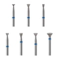 thumbnail image 2 of dianhelloya 7Pcs Nail Drill Bits Set Assorted Size Heavy Duty Emery Nail Art File Pedicure Manicure Grinder Machine Bits Accessories Replacement Kit Sets, 2 of 7