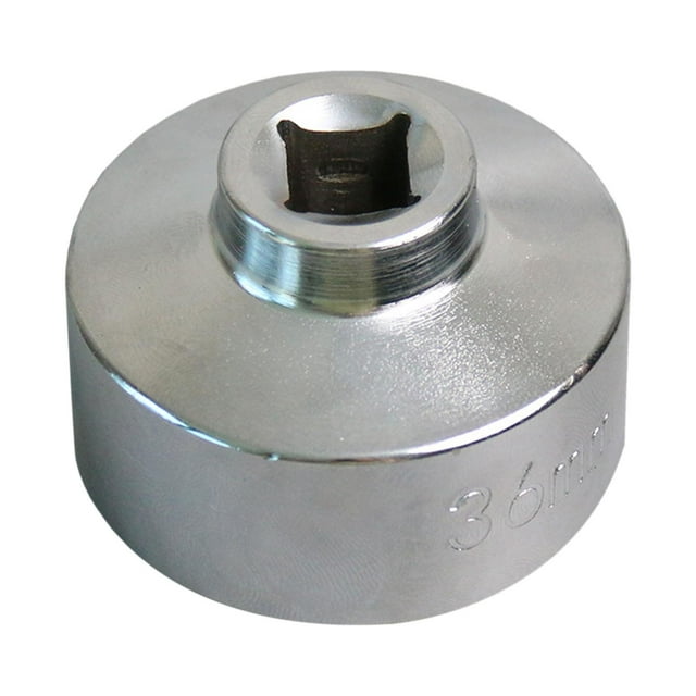 Herramienta para quitar el filtro de aceite del vehículo, llave para filtro de aceite, 6 puntas, acero por 36 mm