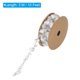 thumbnail image 2 of Uxcell Cinta de Alambre con Pom Pom de 3 Yardas, Cinta de Borlas Mini con Brillo Plateado, Blanca, 2 of 6