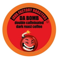 Java Factory Flavored Coffee Pods, Compatible with Keurig Brewers, Da Bomb Dark Roast 80-Pack
