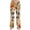 Khaki, variant on Halloween Sleep Pants for Women Ghost Print Drawstring Stretchy Pajama Pants