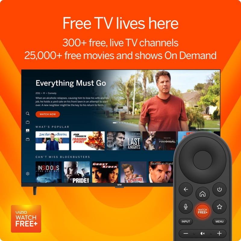 onn 70" Class 4K UHD Powered by VIZIO Smart Television, 70S4V1 gallery view