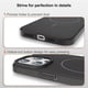 thumbnail image 4 of For iPhone 14 Pro Case Compatible with MagSafe Slim PC Phone Back Cover - Black, 4 of 5