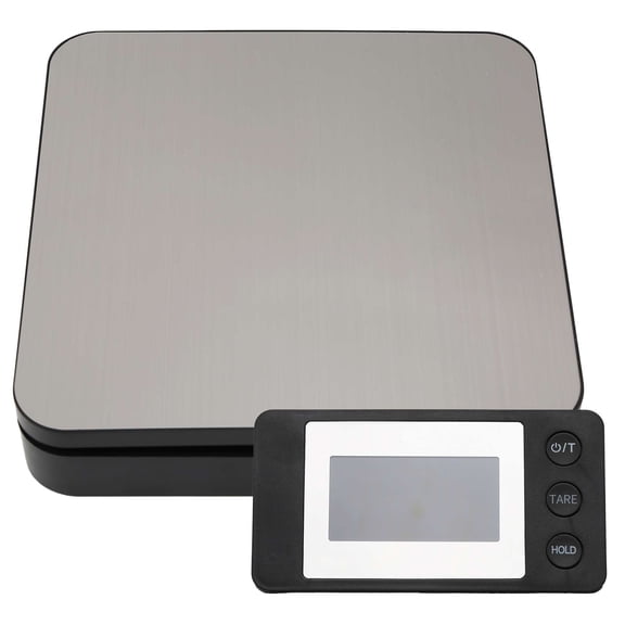 Puseky Digital Parcel Scale, Shipping Scale Digital Postal Scale 110lbs x 2g with Tare Function and External LCD Display for Home Office Warehouse
