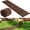 24FT (4PC-6ft), variant on Funepoxy Wooden Garden Pathway, 12ft x 17'' Rustic Wood Slat Walkway, Outdoor Walkway Path w/ Non-Slip Surface Rustic Path Decorative Boardwalk for Patio, Garden, Yard