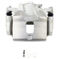 thumbnail image 4 of TRQ Front Performance Brake Pad & Rotor Kit Brake Caliper Brake Pads Brake Rotors Set Semi-Metallic Vented Premium G-Coated Fits Select 2007-2008 Pontiac G5, 4 of 8