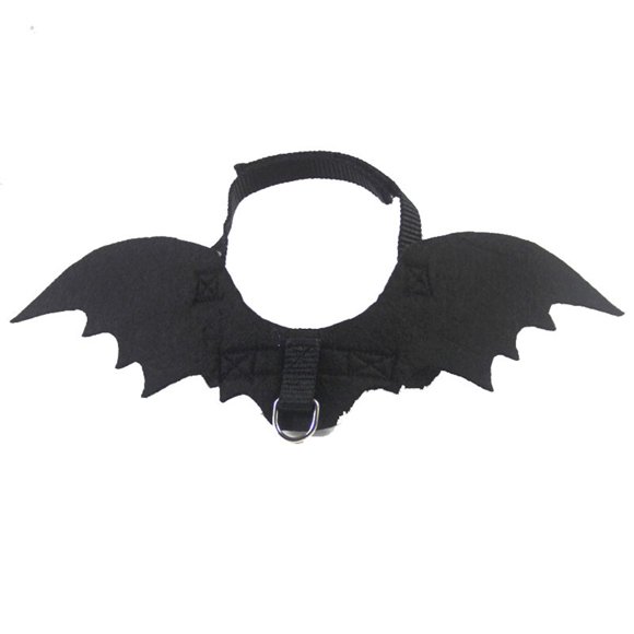 Ailes de Chauve-Souris d'Halloween pour Animaux de Compagnie, Confortables, Portatives, Pratiques, Costumes pour Animaux de Compagnie, Accessoires de Transformation Loufoques pour les Fêtes, Vêtements Festifs pour Chiot, Multi-Tailles pour Chats et Chiens L