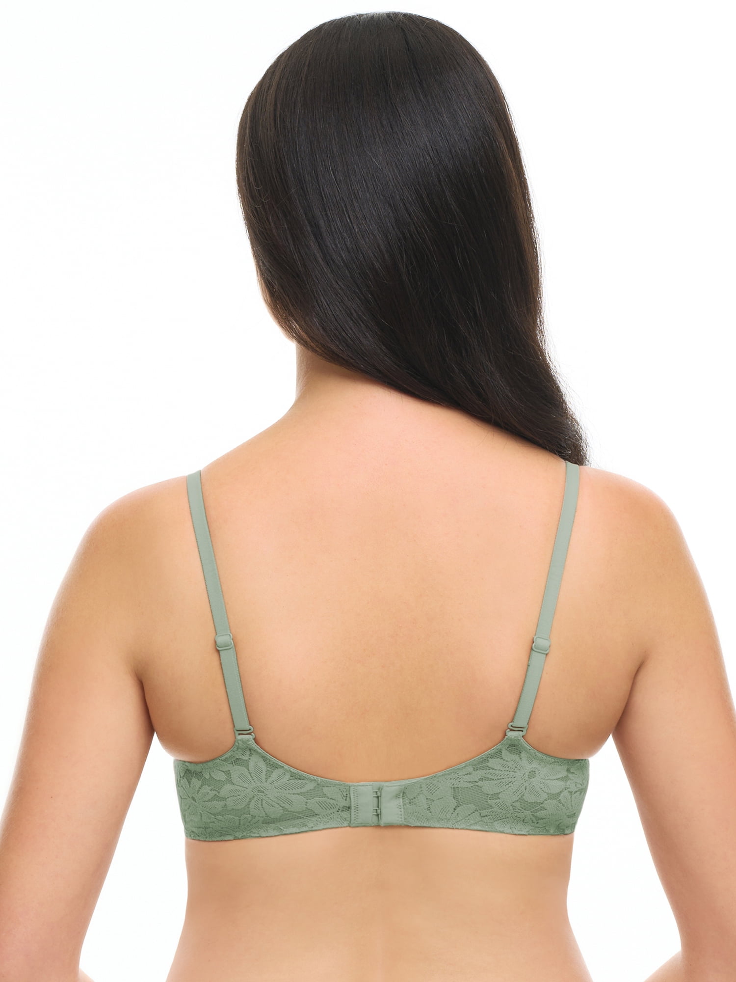 No Boundaries Women's All Over Lace Push Up Bra with Sugarcup, Sizes 34A-40DD