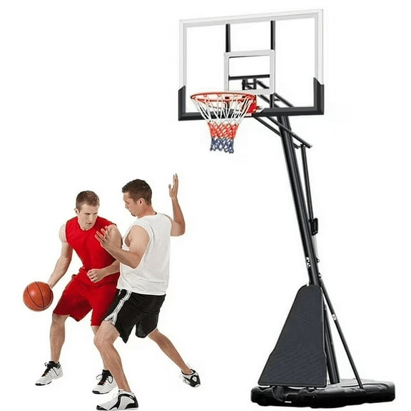 Fenbeli 54 In. Impact Adjustable Portable Basketball Hoop System