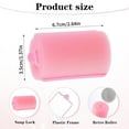 thumbnail image 3 of 6 Pcs Foam Hair Rollers,1.37 inch Hair Rollers to Sleep In,Heatless Curlers,Sponge Rollers for Hair,Soft Hair Rollers for Hair Styling,Long Short Hair Ladies Children (Random Color), 3 of 8
