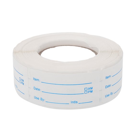Zehuanyu 1 Roll Jar Labels Stickers Food Label Container Labels Food Labels For Home (250 Labels/roll)