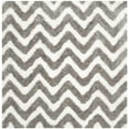 thumbnail image 4 of Safavieh Barcelona Carmella Zigzag Stripes Shag Area Rug, 4 of 7